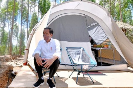 Jokowi Camping di Titik Nol IKN Nusantara, Ribuan Aparat Diterjunkan Tiap Sudut
