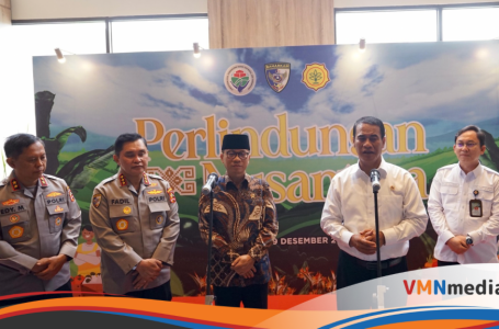 Cegah Penyelewengan di Sektor Pertanian, Mentan Amran Titip Pesan Ini ke Kabaharkam