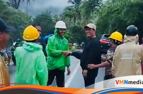 Cuaca Ekstrem, Mentan Terobos Banjir dan Longsor Setelah Pantau Langsung Kondisi Pertanian pada Musim Hujan di Sulawesi