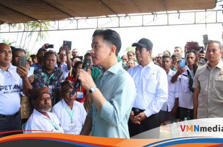 Puji Mentan Amran, Wapres Gibran: Menteri Pertanian Tak Pernah di Kantor, Selalu Turun ke Sawah