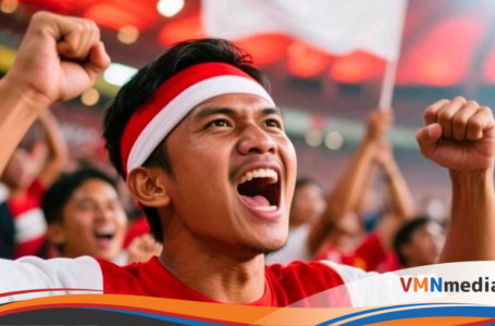 Lawan Brazil, Fans Panatik Timnas Indonesia di Pildun Getarkan Langit Qatar