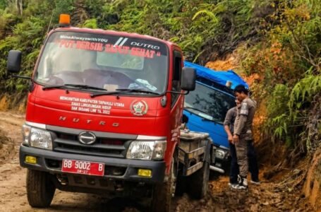 Bantuan Pangan Pemerintah Tembus Parmonangan Setelah Melalui Medan Ekstrem