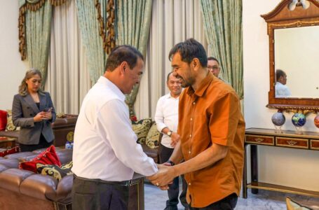 Gubernur Aceh Mualem Temui Mentan Amran di Kediamannya